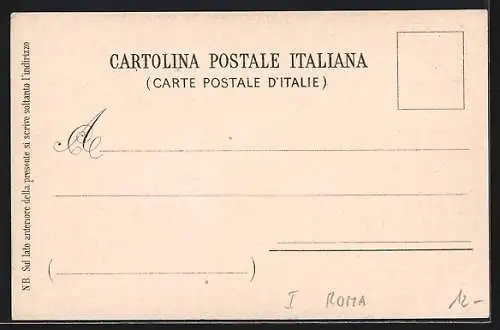 Lithographie Roma, Catacombes de St. Calliste, Via Appia Antica 33, Wandmalereien