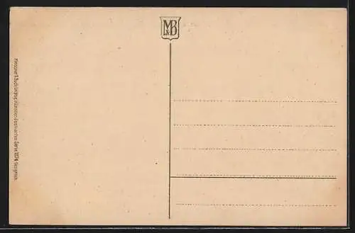 Künstler-AK P. Hey: Lithographie Märchen, Aschenputtel, Die Guten ins Töpfchen...