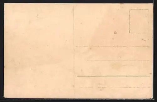 Künstler-AK Alfred Mailick: Wanderer in einer Berglandschaft