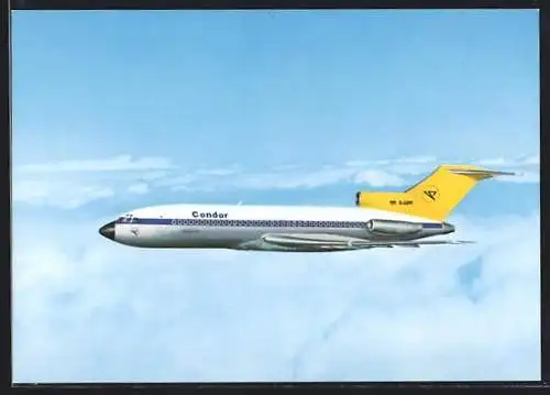 AK Boeing 727-30 von Condor im Flug