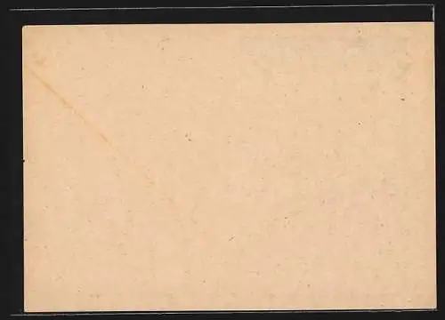 AK Hannover, Exportmesse 1947, Offizielle Postkarte