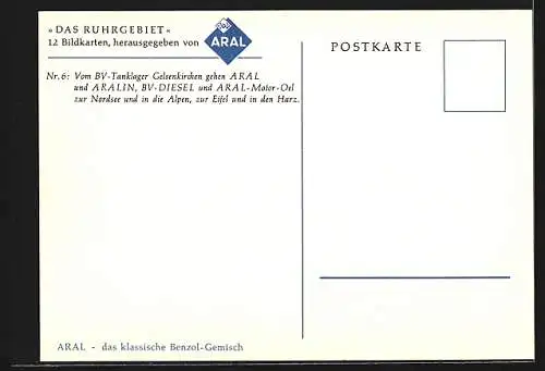 AK Serie: Das Ruhrgebiet, BV-Tanklager Gelsenkirchen