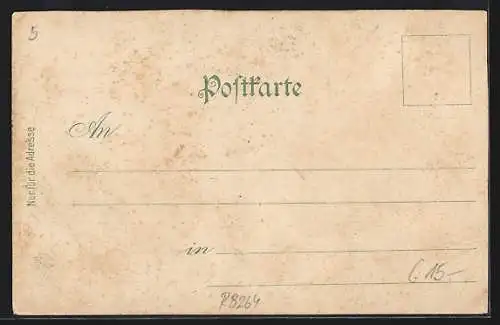 AK Gallspach, Schloss und Ortsansicht