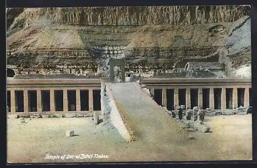 AK Thebes, the Temple of Der-el- Bahri