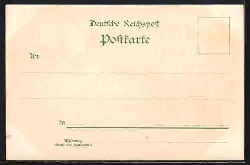 Lithographie Leipzig, Sächsisch-Thüringische Industrie & Gewerbe-Ausstellung 1897