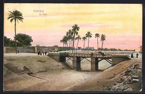 AK Edfou, le pont