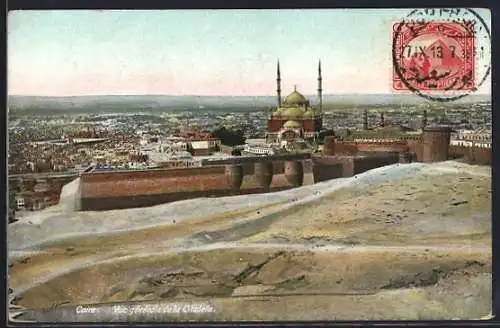 AK Caire, Vue generale de la Citadelle