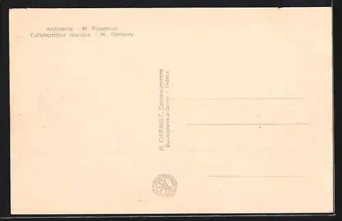AK Paris, Exposition Internationale 1937, Pavillon de L`Italie, Ausstellung