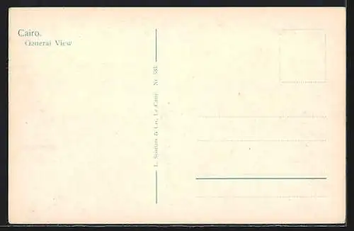 AK Cairo, General View