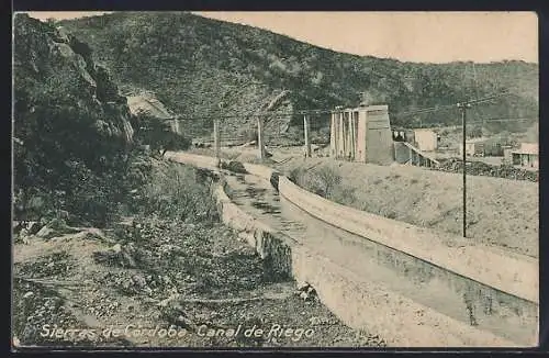 AK Sierras de Cordoba, Canal de Riego