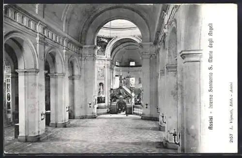 AK Assisi, Interno Santuario S. Maria degli Angeli