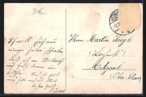 AK Basel, Partie an der Hauptpost