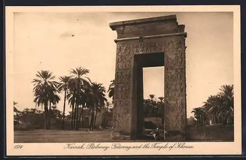 AK Karnak, Gateway and the Temple of Khonsu