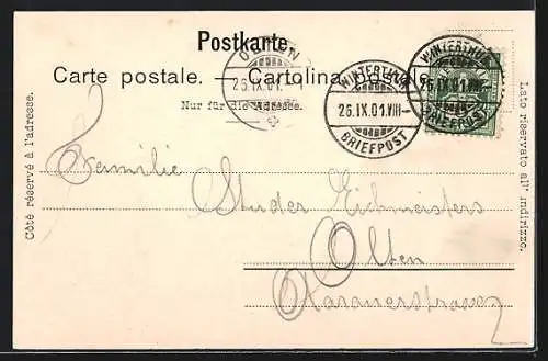 AK Winterthur, Partie am Walkeweiher