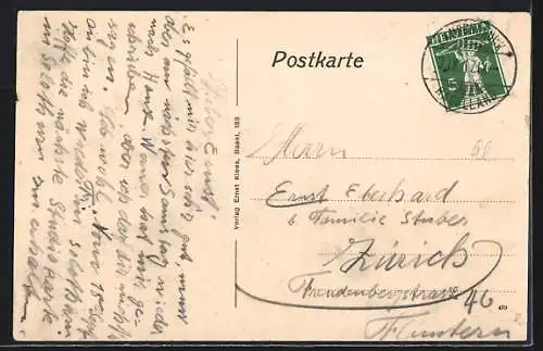 AK Waldenburg /BL, Kellenberg, Gebäudeansicht