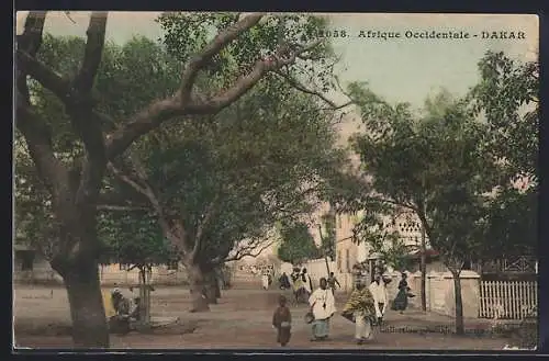 AK Dakar, Rue des Essarts et Place Protet