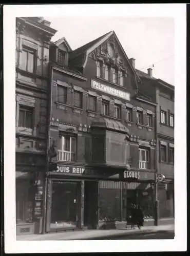 Fotografie Klaus Wigand, Berlin. Ansicht Nordhausen a. H., Pelzwarenfabrik Louis Reinecke in der Rautenstr. 46