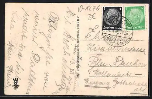 AK Buckow /Märk. Schweiz, Silberkehle