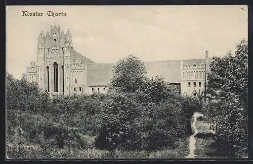 AK Chorin, Blick auf das Kloster