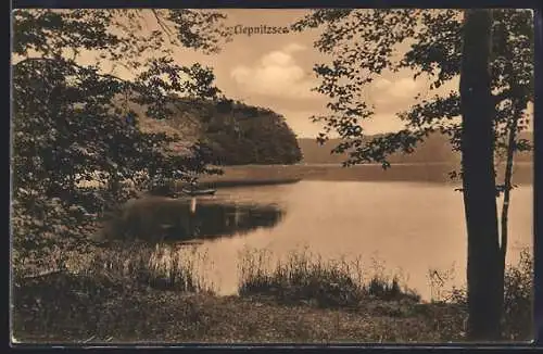 AK Wandlitz, Liepnitzsee mit Angler