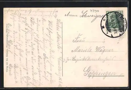 AK Mainau, Rosengarten