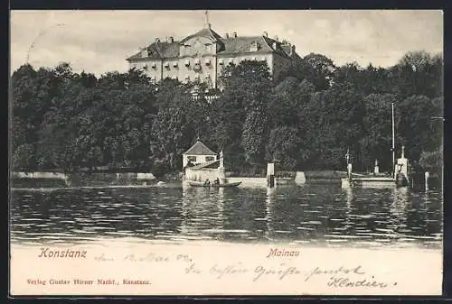 AK Mainau bei Konstanz, Schloss Mainau