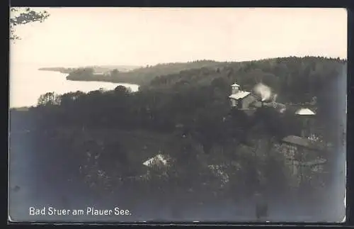 AK Bad Stuer am Plauer See, Panorama