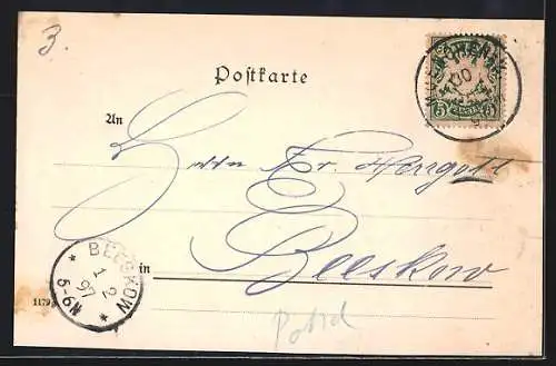 AK München, Karlsplatz mit Warenhaus von Hermann Tietz