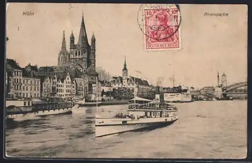 AK Köln, Rheindampfer