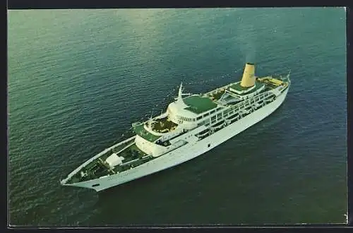 AK Passagierschiff Spirit of London aus der Vogelschau