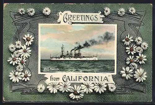 AK Kriegsschiff USS Minnesota