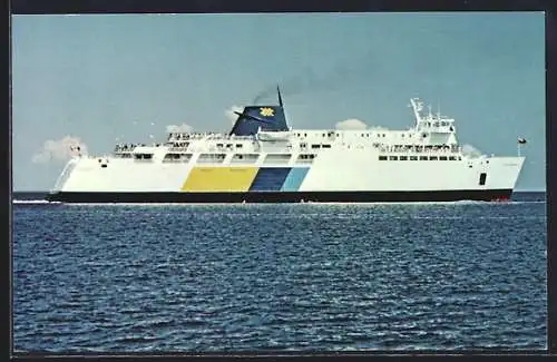 AK Ferry MS Chi-Cheemaun between South Baymouth and Manitoulin Island on Lake Huron