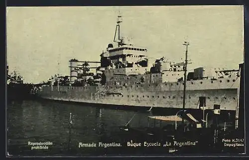 AK Armada Argentina, Buque Escuela La Argentina, Kriegsschiff