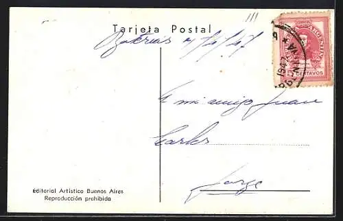 AK Armada Argentina, Buque Escuela La Argentina, Kriegsschiff