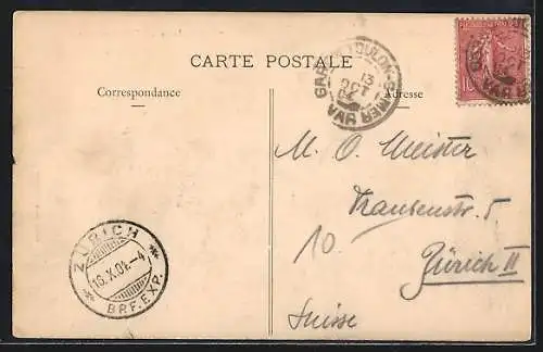 AK Le Saint-Louis, Cuirasse d`Escadre, Marine Militaire Francaise, Kriegsschiff