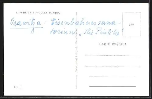 AK Oravita, Sanatoriul C.F.R. Ilie Pintilie