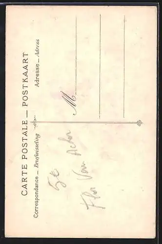 Künstler-AK Bruges, Fêtes de Bruges 1901, Porte etenard de Flandre