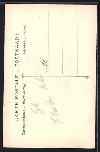 Künstler-AK Bruges, Tournoi de l`Arbre d`Or 1901, Adolphe de Clèves