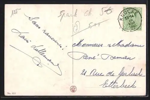 Künstler-AK Chicky Spark: Erste Liebe