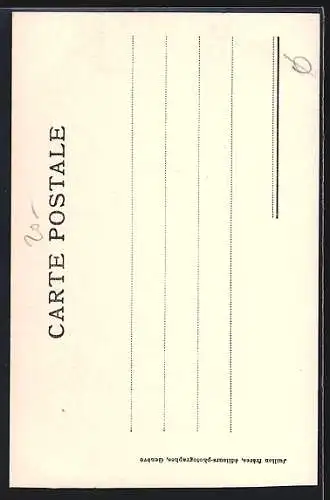 AK Champery, Paysannes mit roten Kopftüchern