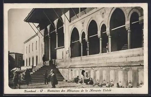 AK Stamboul, Fontaines de Ablutions de la Mosquée Validé