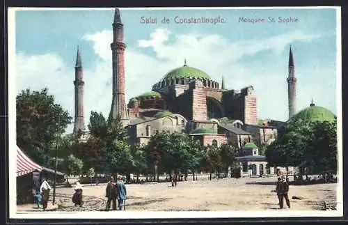 AK Constantinople, Mosquée St. Sophie