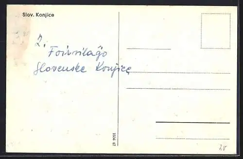 AK Slov. Konjice, Ortsansicht aus der Vogelschau