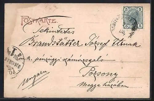 AK Rohitsch-Sauerbrunn, Blick zum Ort