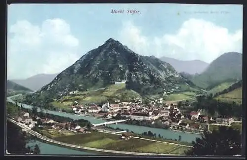 AK Tüffer, Ortsansicht mit Umgebung