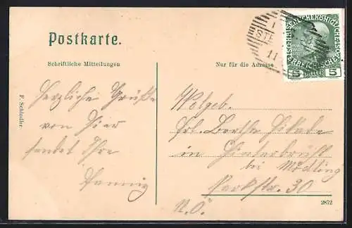 AK Steinbrück, Panoramablick auf den Ort