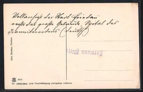 AK Friedau, Ortsansicht mit Blick ins Land