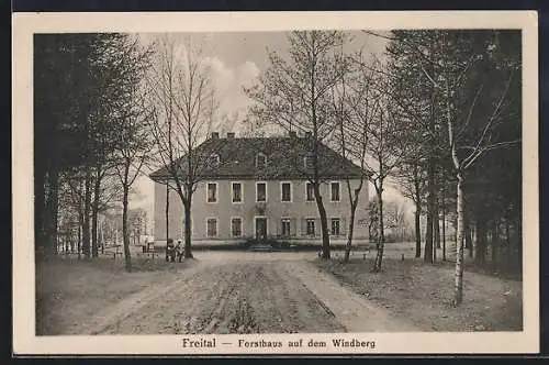 AK Freital, Forsthaus auf dem Windberg