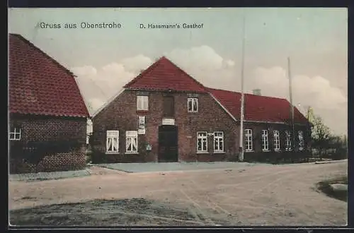 AK Obenstrohe, D. Hassmann`s Gasthof