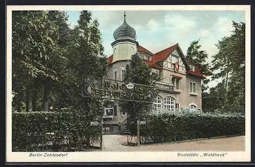 AK Berlin-Zehlendorf, Gaststätte Waldhaus